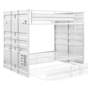 ACME 37885 ACME 37885 Cargo - Full Over Full Bunk Bed - White