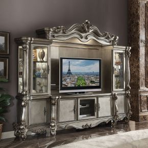 ACME 91820 ACME 91820 Versailles - Entertainment Center - Antique Platinum