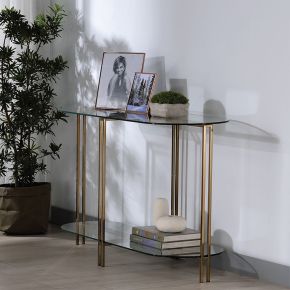 ACME 82999 Veises - Sofa Table - Champagne