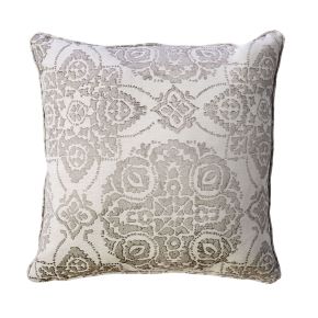 Furniture of America PL8023-2PK Joy - Pillow (Set of 2) - Cream / Gray