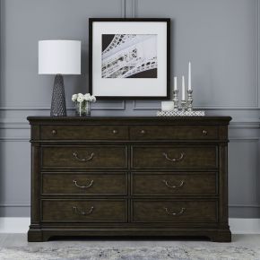 Liberty Furniture 512-BR31 Arden Road - 8 Drawer Dresser - Satin Cherry