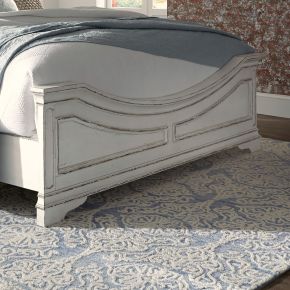 Liberty Furniture 244-BR16 Magnolia Manor - King Panel Footboard - White