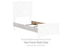 Signature Design by Ashley® B3788-83 Cayboni - Twin Panel Rails - Whitewash