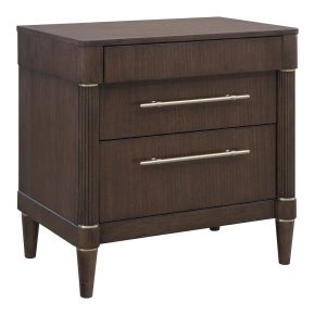 Pulaski Furniture P393140 Asher Park - Drawer Nightstand - Piano Brown