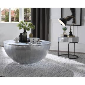 ACME 84880 Brancaster - Coffee Table - Aluminum - 17"