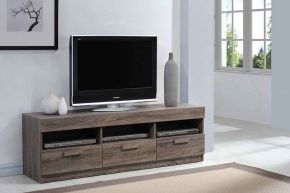 ACME 91167 Alvin - TV Stand - Rustic Oak