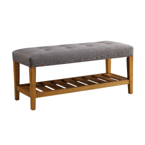 ACME 96686 Charla - Bench - Gray & Oak