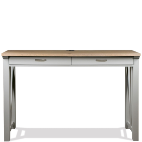 Riverside Furniture 12133 Osborne - Nesting Desk - Timeless Oak / Gray Skies