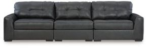 Signature Design by Ashley® 99503S2 Brindley Pier - 3-Piece Sectional Sofa - Fog