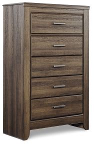 Signature Design by Ashley® B251-46 Juararo - Five Drawer Chest - Dark Brown