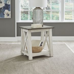 Liberty Furniture 810-OT1020 Laurel Bluff - End Table - White