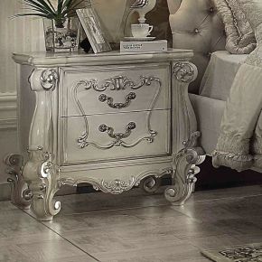 ACME 21133 Versailles - Nightstand - Bone White