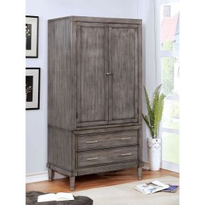 Furniture of America CM7556AR-SET Daphne - Armoire - Gray