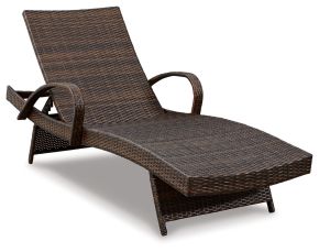 Signature Design by Ashley® P283-815 Kantana - Chaise Lounge (Set of 2) - Brown