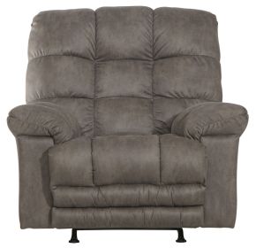 Catnapper 47922-1428/68 Machado - Chaise Rocker Recliner With Oversized Xtra Comfort Footrest - Charcoal