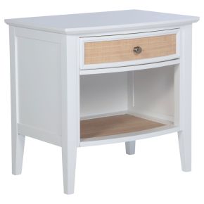 Coaster Fine Furniture 223472 Bexhill - 1-Drawer Nightstand Bedside Table - White