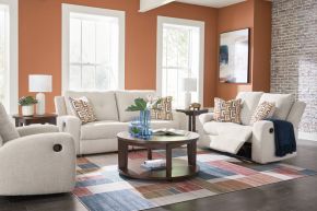 Signature Design by Ashley® 38805/81/86/29 Danum - 3 Pc. - Reclining Sofa, Reclining Loveseat, Recliner - Stone