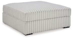 Ashley Furniture 2590308 Stupendous - Oversized Accent Ottoman - Alloy