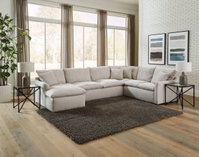Jackson 1345/72/30/75-11 Jackson 1345/72/30/75-11 Harper - 3 Piece Sectional With LSF Chaise - Oyster