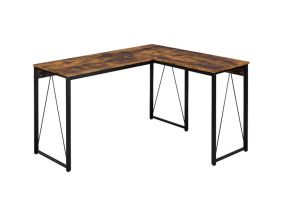 ACME 92805 ACME 92805 Zetri - Writing Desk - Weathered Oak & Black