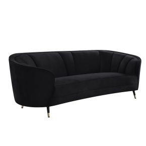 ACME LV00203 Achim - Sofa - Black Velvet