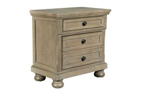New Classic B2159-040 Allegra - Nightstand - Pewter