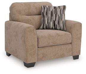 Benchcraft® 3130423 Olten - Chair And A Half - Mocha