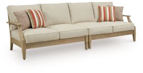 Signature Design by Ashley® P801-854 Clare View - RAF/LAF Loveseat With Cush (Set of 2) - Beige