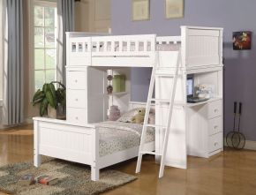 ACME 10978W Willoughby - Twin Bed - White