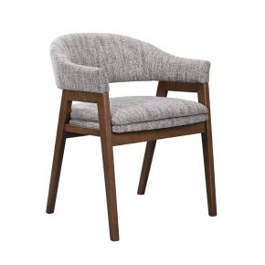 New Classic D2749-25 Miller - Arm Chair (Set of 2) - Walnut