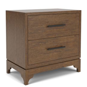 Riverside Furniture 61769 Calhoun - 2-Drawer Nightstand - Whiskey Oak
