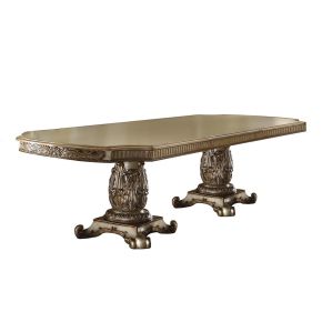 ACME 63000 ACME 63000 Vendome - Dining Table - Gold Patina & Bone