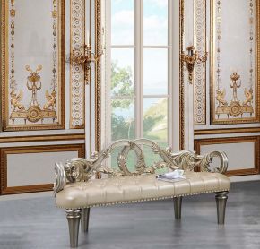 ACME BD01239 Danae - Bench - Champagne & Gold Finish