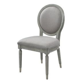 ACME DN02125 Adalynn - Side Chair (Set of 2) - Gray