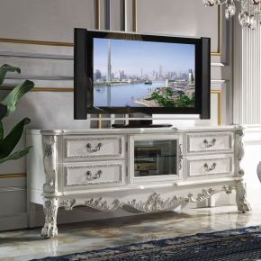 ACME LV01714 Dresden - TV Stand - Bone White