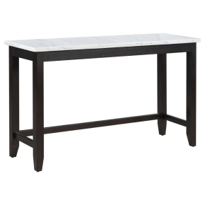 CoasterEveryday 115528 Toby - Marble Counter Dining Table - Rustic Espresso