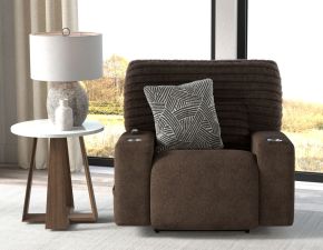 Catnapper 7619107-1847/09-1998/09 Zen - Power Recliner With CR3 Heat / Massage / Zero Gravity - Chocolate