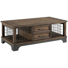 Intercon WY-TA-5028-GPG-C Whiskey River - Coffee Table - Dark Brown