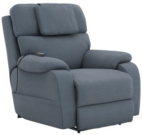 Catnapper 642567-2087/38-2088/38 Catnapper 642567-2087/38-2088/38 Dreamtime - Power Headrest Power Lay Flat Recliner With CR3 Heat/Massage/Zero Gravity - Haze