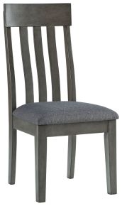 Ashley Furniture D589-01 Hallanden - Black / Gray - Dining Uph Side Chair (Set of 2)