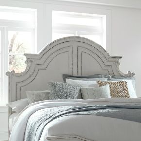 Liberty Furniture 244-BR15 Magnolia Manor - King Panel Headboard - White