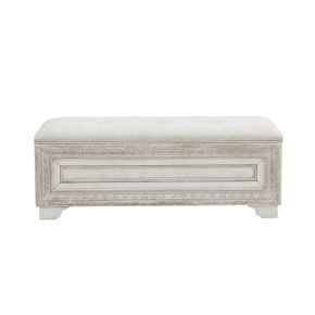 Pulaski Furniture P269132S Camila - Storage Bed Bench - Cream
