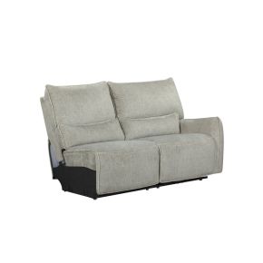 New Classic U5440-20R-LAT Remsen - RAF Loveseat With One Recliner - Latte