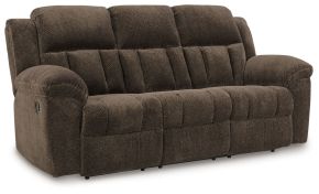 Ashley Furniture 3740788 Frohn - Reclining Sofa - Chocolate