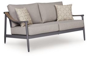 Ashley Furniture PCP510-835 Ocean Beach - Loveseat With Cushion - Gray
