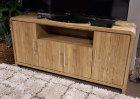 Ashley Furniture W1121-68 Dovander - Extra Large TV Stand - Brown