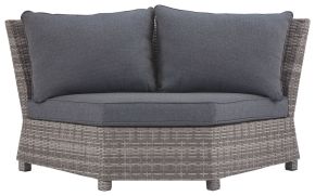 Ashley Furniture P440-877 Salem - Gray - Corner With Cushion