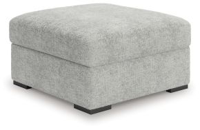 Signature Design by Ashley® PC5910608 Cuddle Plush - Oversized Accent Ottoman - Arctic