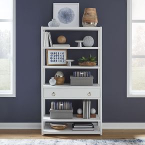 Liberty Furniture 2030WH-AB3970 East End - Accent Bookcase - White