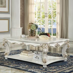 ACME LV01526 ACME LV01526 Vendome - Square Coffee Table - Antique Pearl